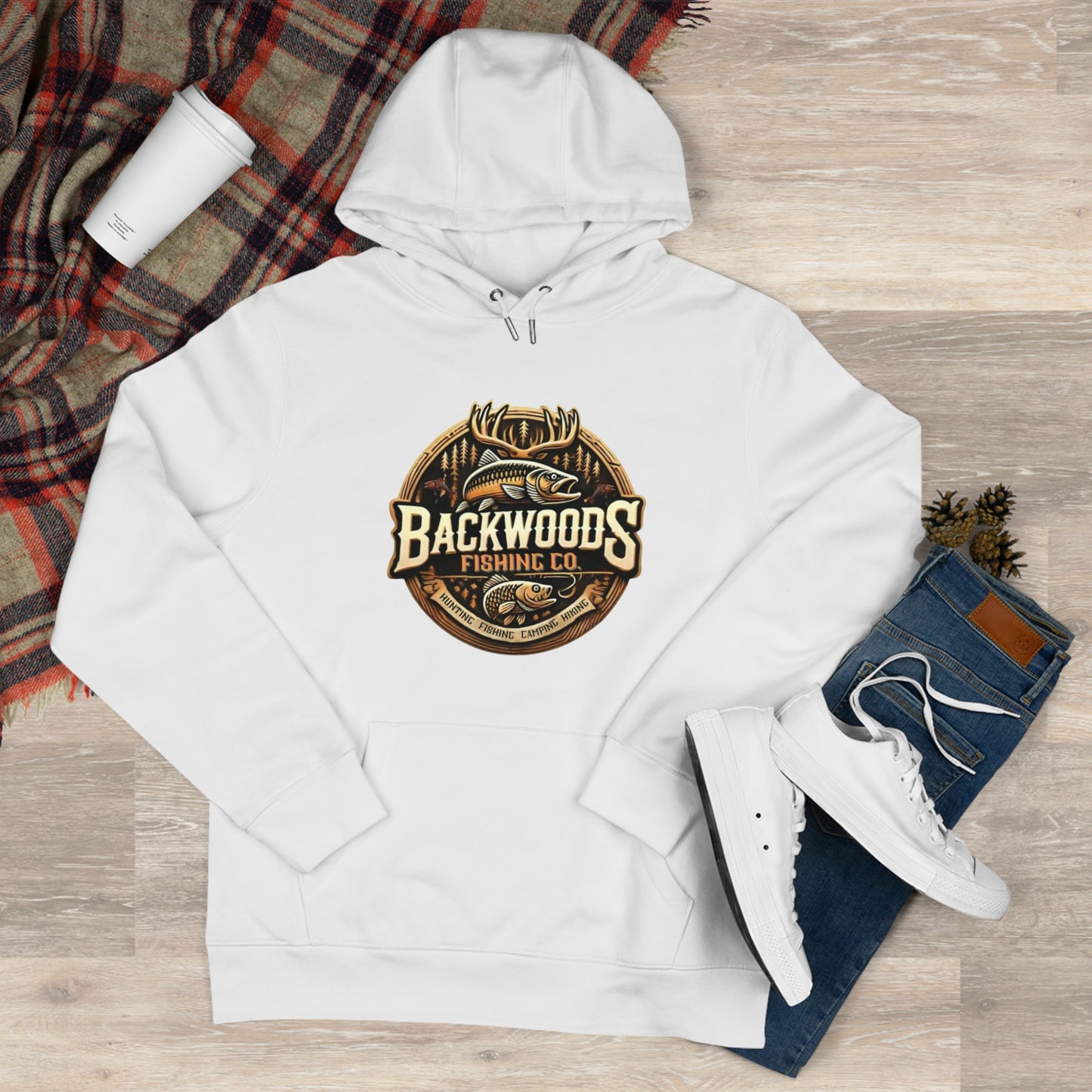 Backwoods Fishing Co King Hooded Sweatshirt