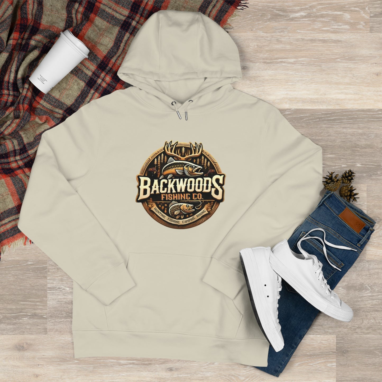 Backwoods Fishing Co King Hooded Sweatshirt